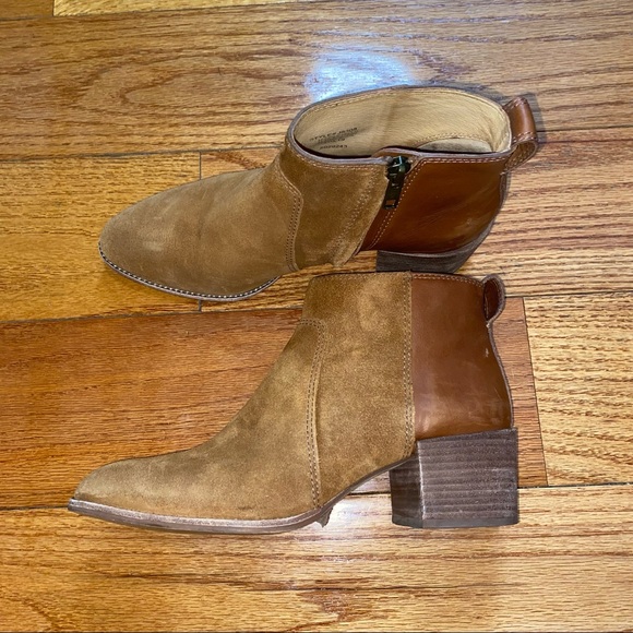 MADEWELL BROWN THE ASHER BOOT IN SUEDE AND LEATHER SIZE 8 - Picture 3 of 9